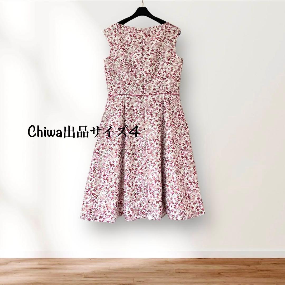TOCCA トッカ　花柄ジャガード　ワンピース　FLEURETTEドレス　4