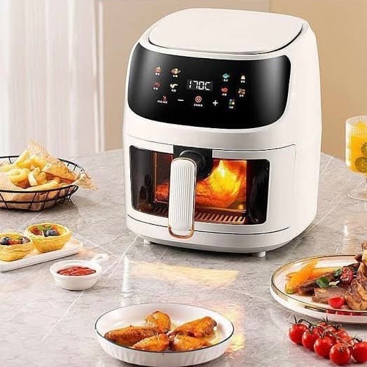 ◉※前H横1002 未使用保管品 エアフライヤー ノンフライヤー 大容量 8L