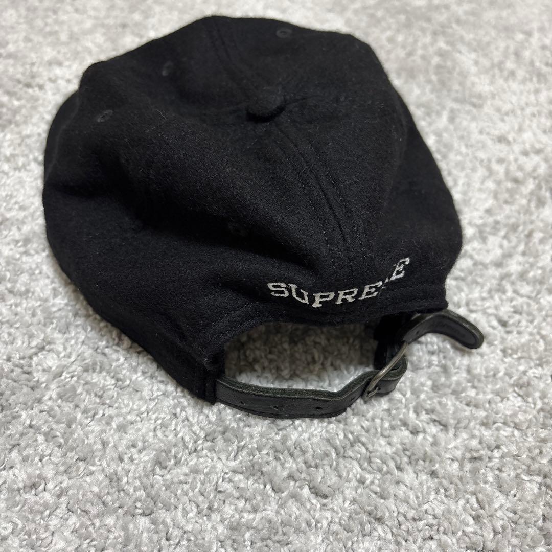 帽子 Supreme Wool S Logo 6-Panel Black