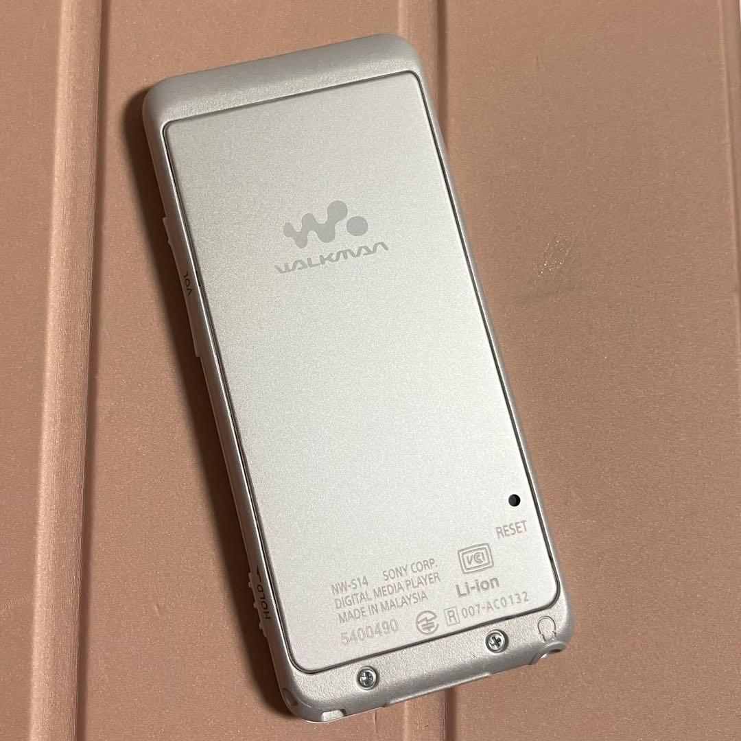 【極美品】SONY ウォークマン　NW-S14 8GB しろ