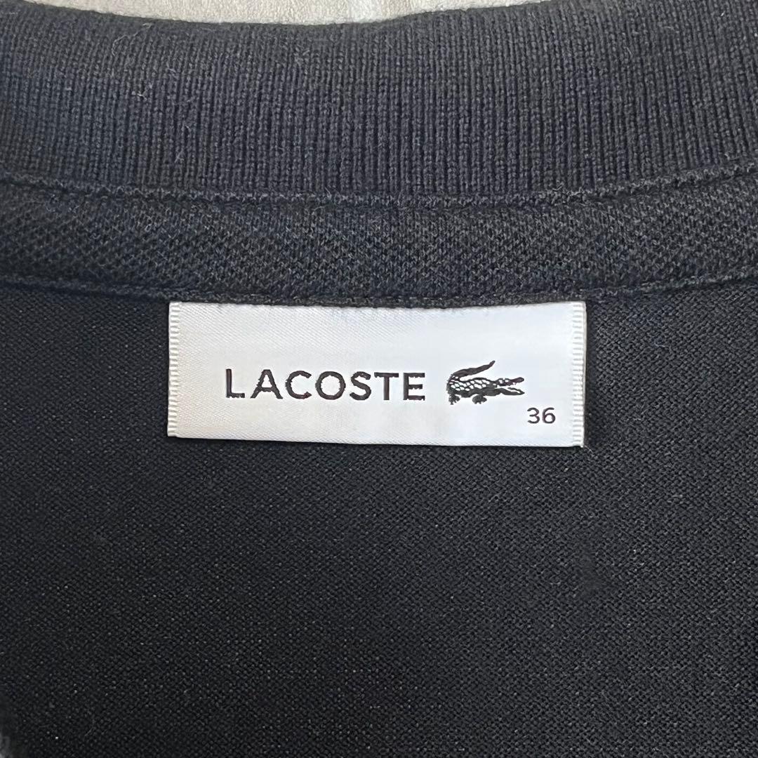 LACOSTE ラコステ　スキッパーネックポロ　ポロシャツ　半袖