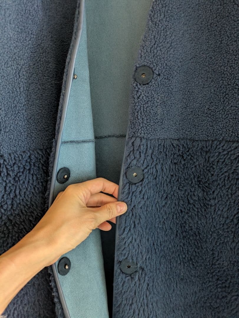 【本日値下げ】ear PAPILLONNER ボアロングコート 25AW