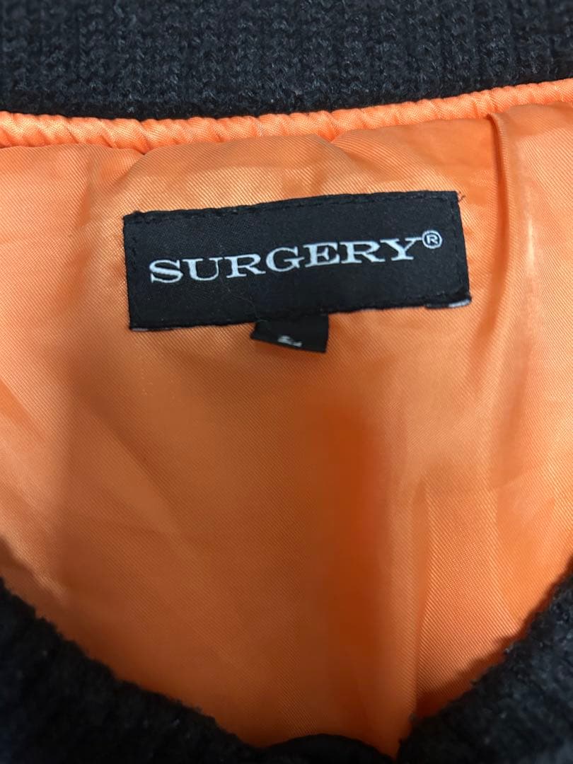 surgery SURGERY ma-1 ボーンジャケット　フライトジャケット