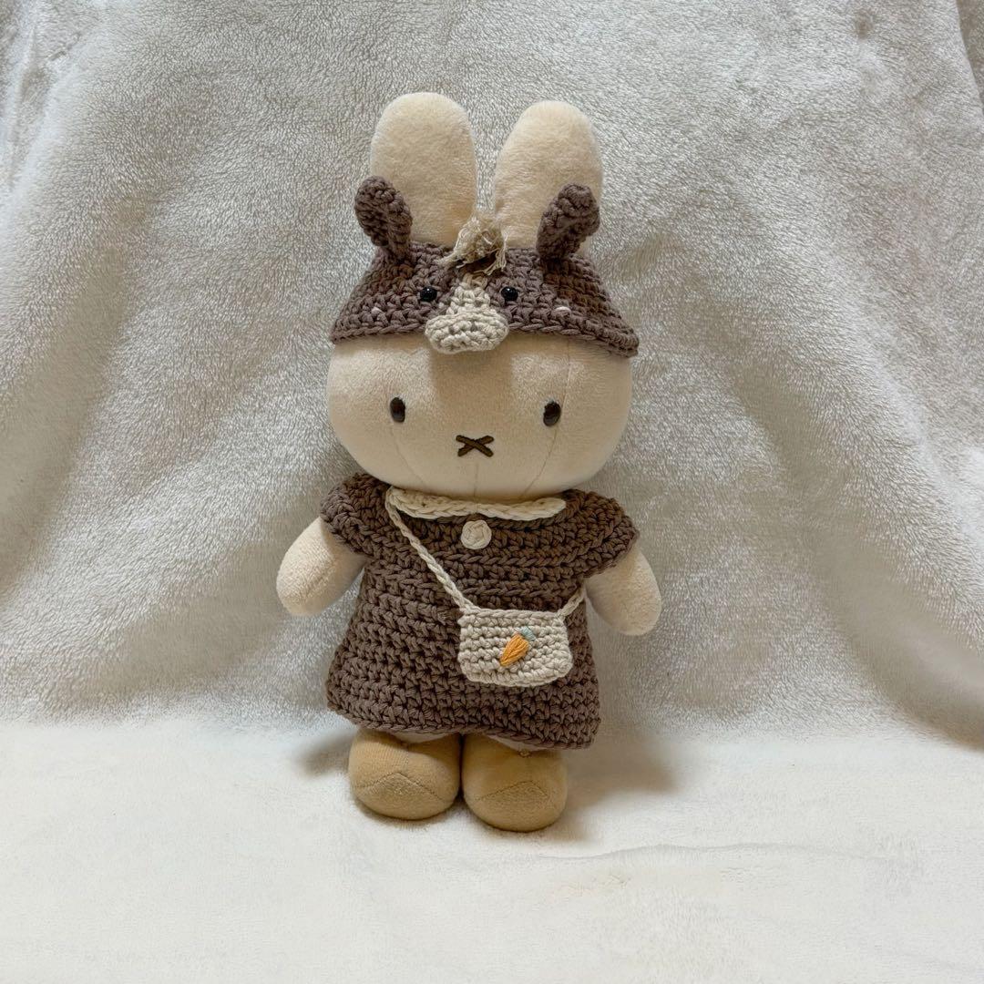 NARA　ほわほわ干支帽子①・服・にんじんバッグ・キキ風セット・麦わら帽子