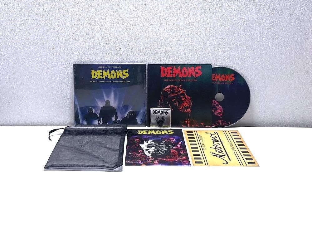 未開封含 廃盤 CD DEMONS サウンドトラック 30周年記念缶BOX