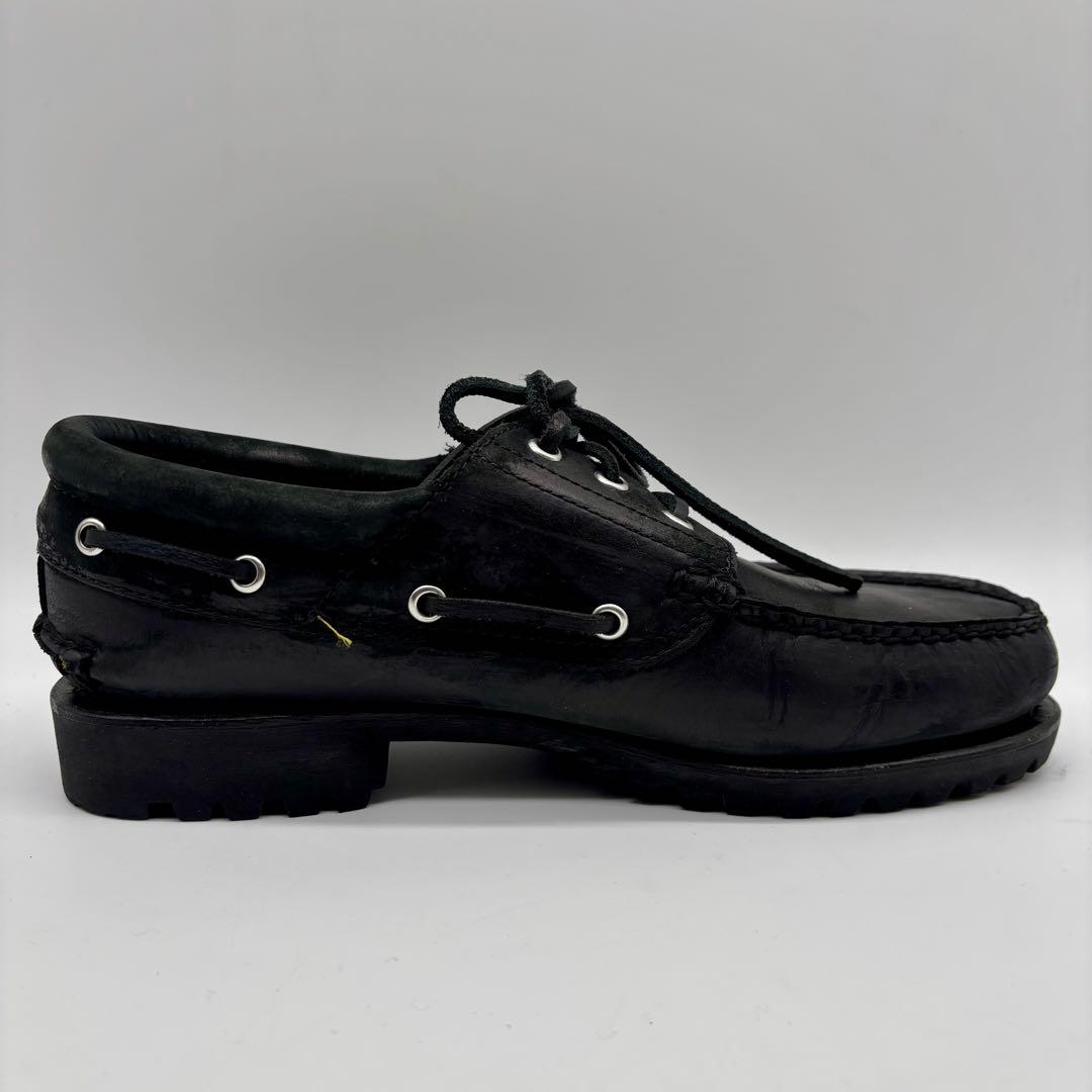 美品✨ timberland 3eye デッキシューズ ヌバック 黒 26.5