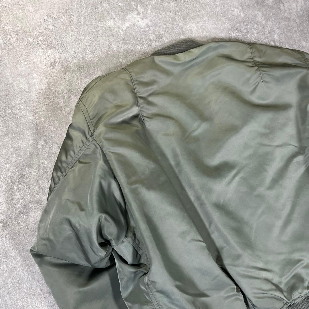 USA製　ALPHA 68年　L フライトジャケット　ウール　SCOVILL