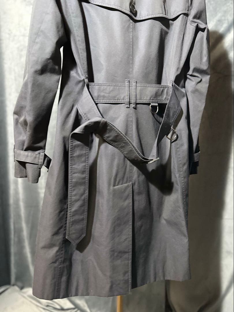 BURBERRY トレンチコート 黒 38 ノバチェック