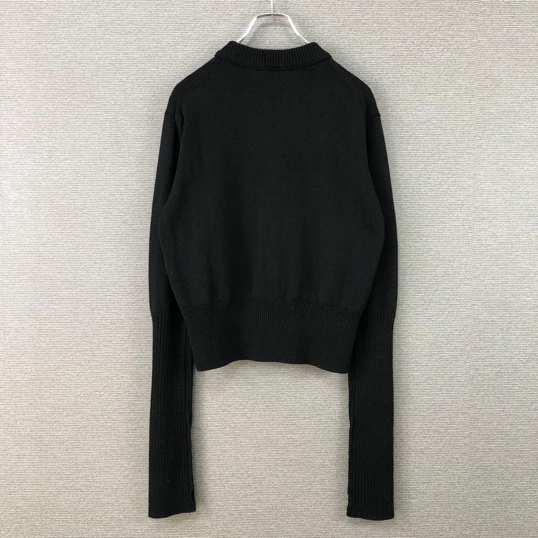 THE SHINZONE ロングリブカーディガン F ブラック