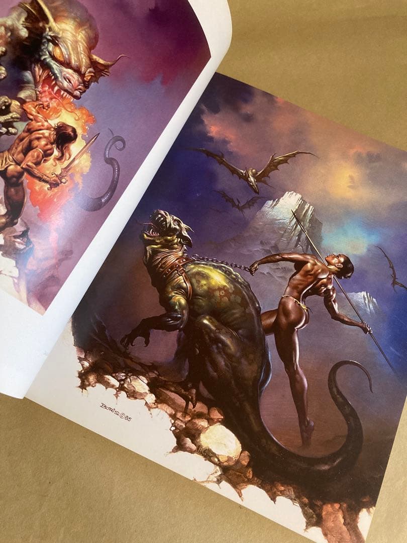 BORIS VALLEJO JULIE BELL 作品集　イラスト　芸術
