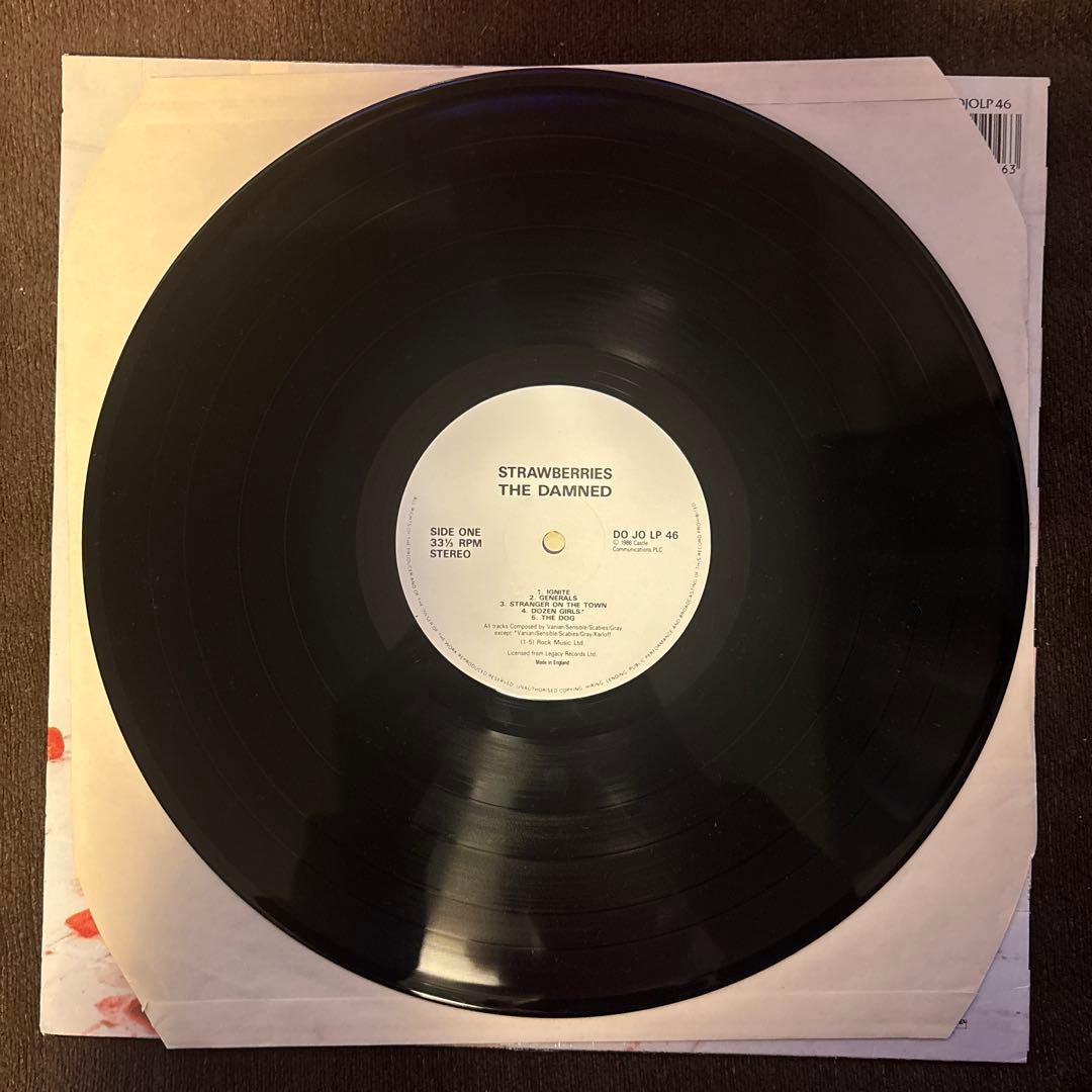 The Damned Strawberries 1986再発盤LP