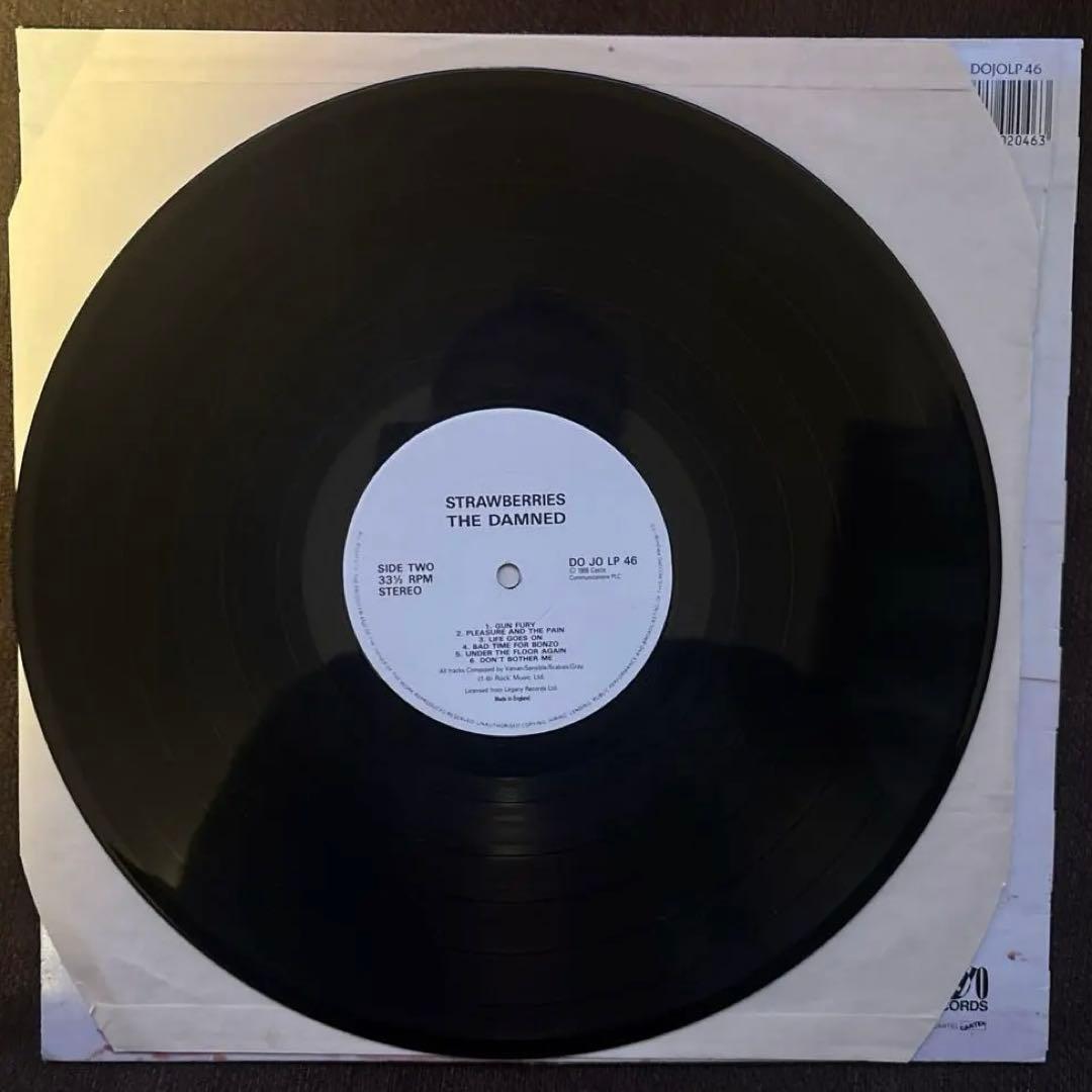 The Damned Strawberries 1986再発盤LP