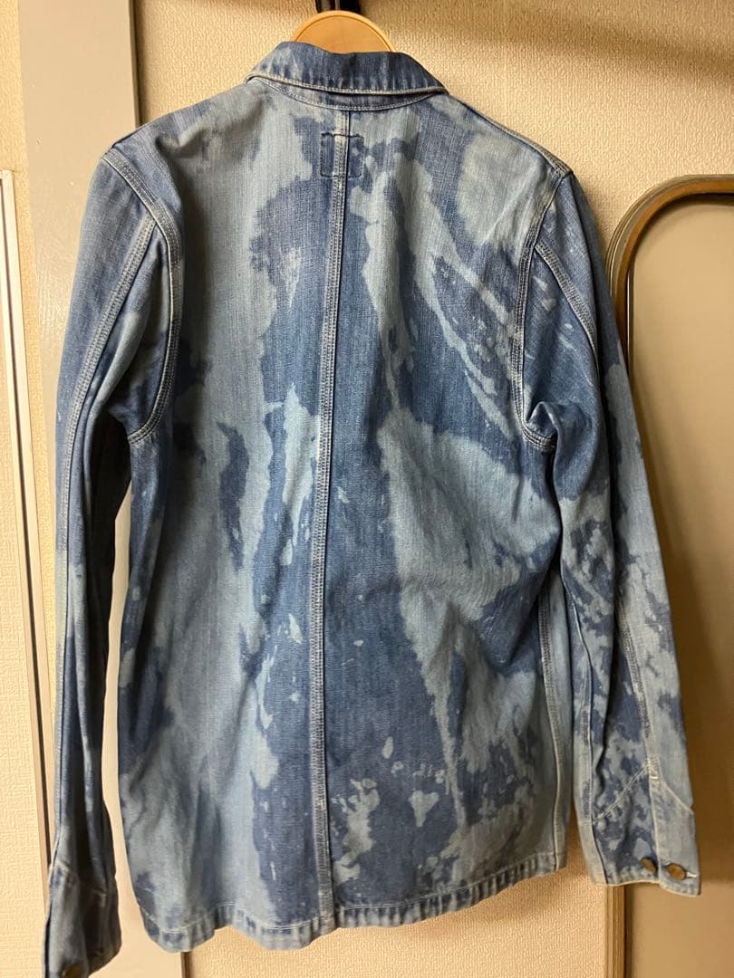 carhartt カバーオール　カーハート　デニム　Sサイズ