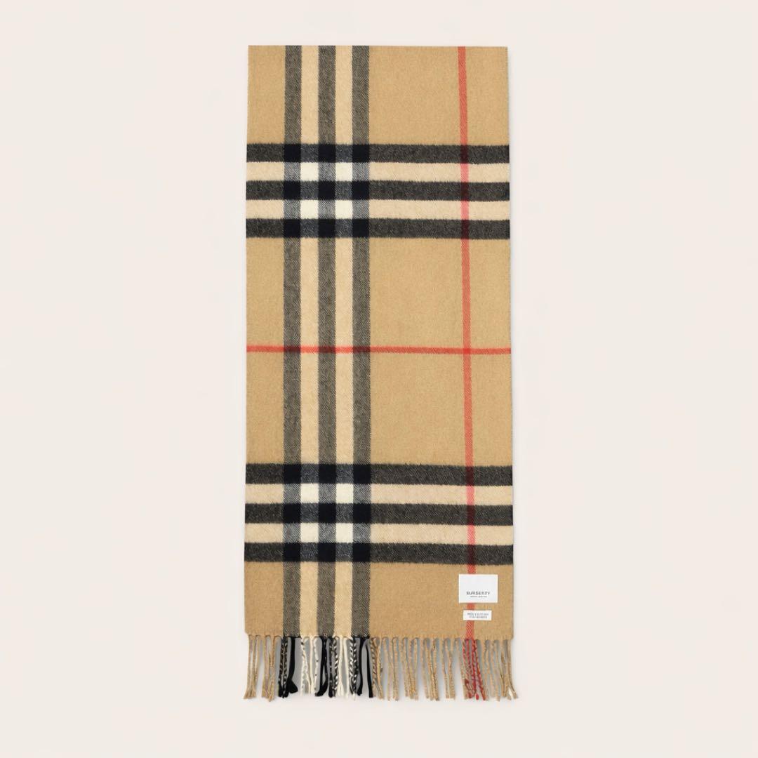 BURBERRY マフラー 現行タグ