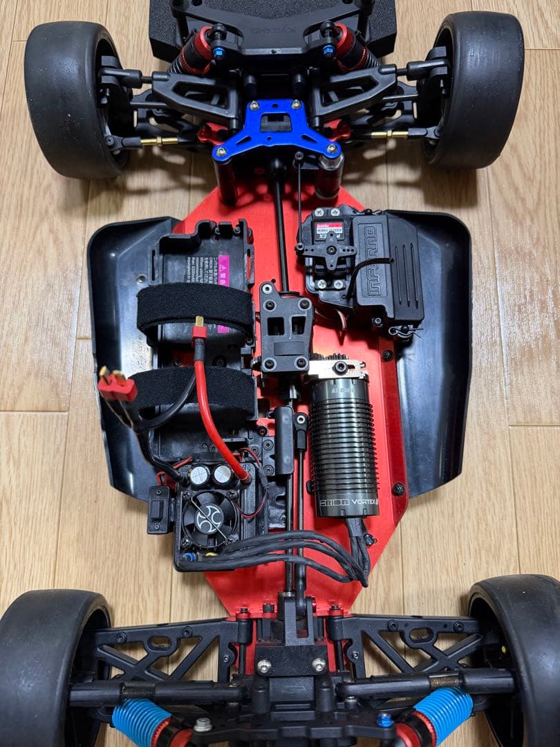 京商 Inferno GT2 1/8 VE CR7ボディ付 ESC不動 ジャンク