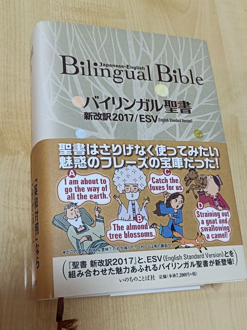 Bilingual Bible バイリンガル聖書 新改訳2017/ESVカバー付