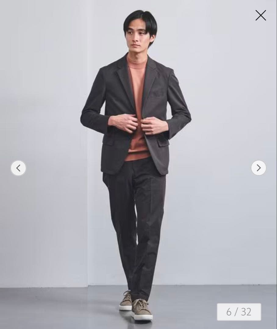 新品 UNITED ARROWS アローズ シングル テーラードジャケット L