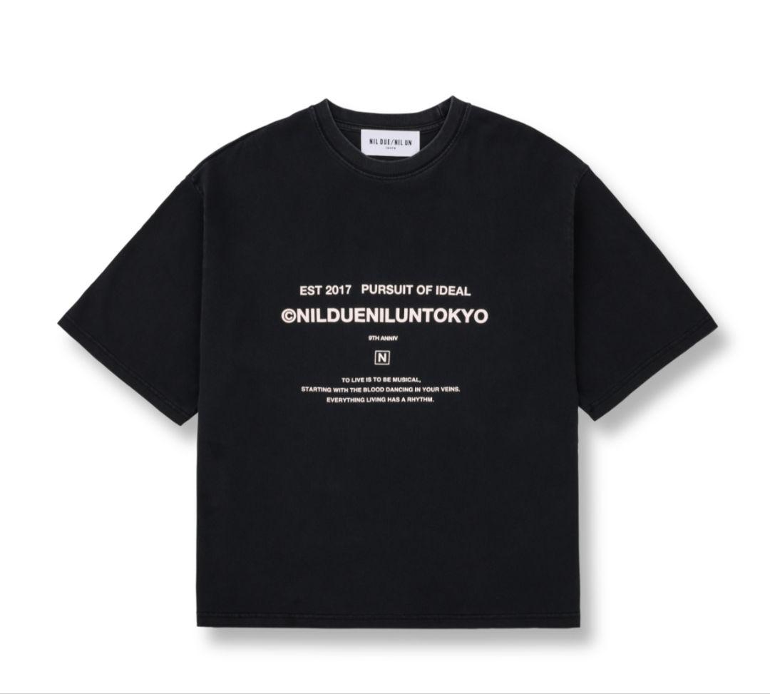 NIL DUE/NIL UN ブラック Tシャツ 会場限定