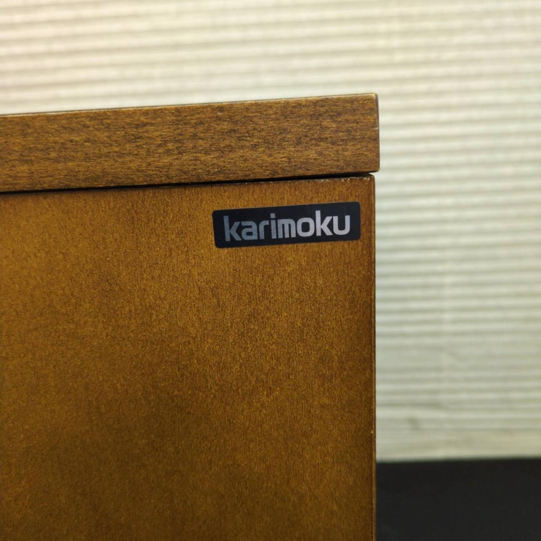 ☆カリモク家具　３段チェスト　ミニ箪笥　日本製
