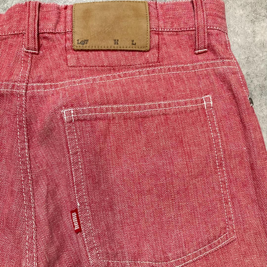 【THC】トウキョウヘンプコネクション ヘンプ コットン ヘリンボーンパンツ