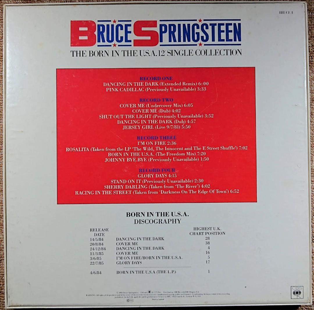 洋楽 THE BORN IN THE U.S.A. SINGLE COLLECTION