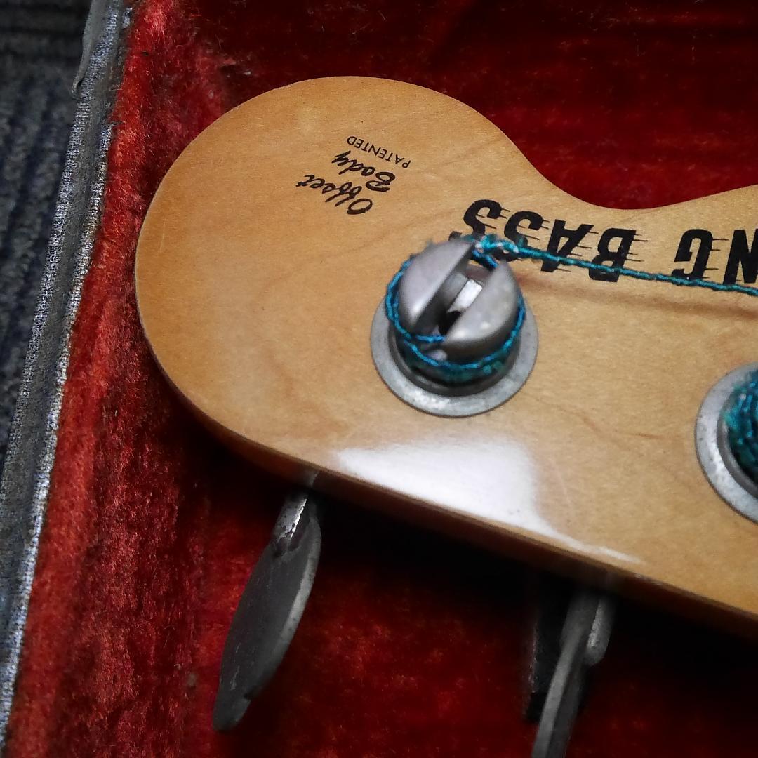 フルオリジナル1974年製 Fender Mustang Bass 純正ケース付