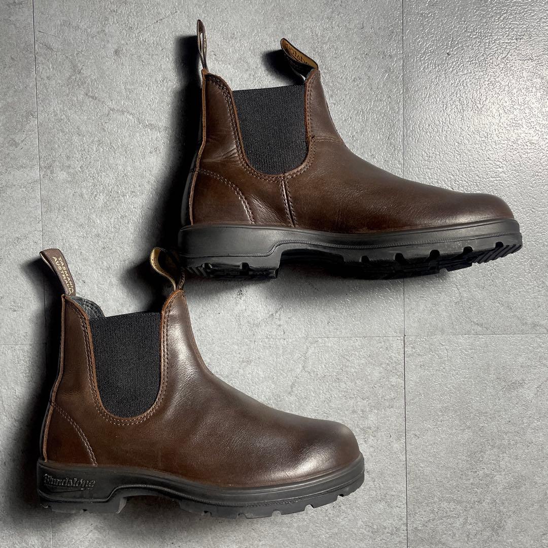 極美品✨️ Blundstone サイドゴアブーツ 上位モデル 本革 ブラウン