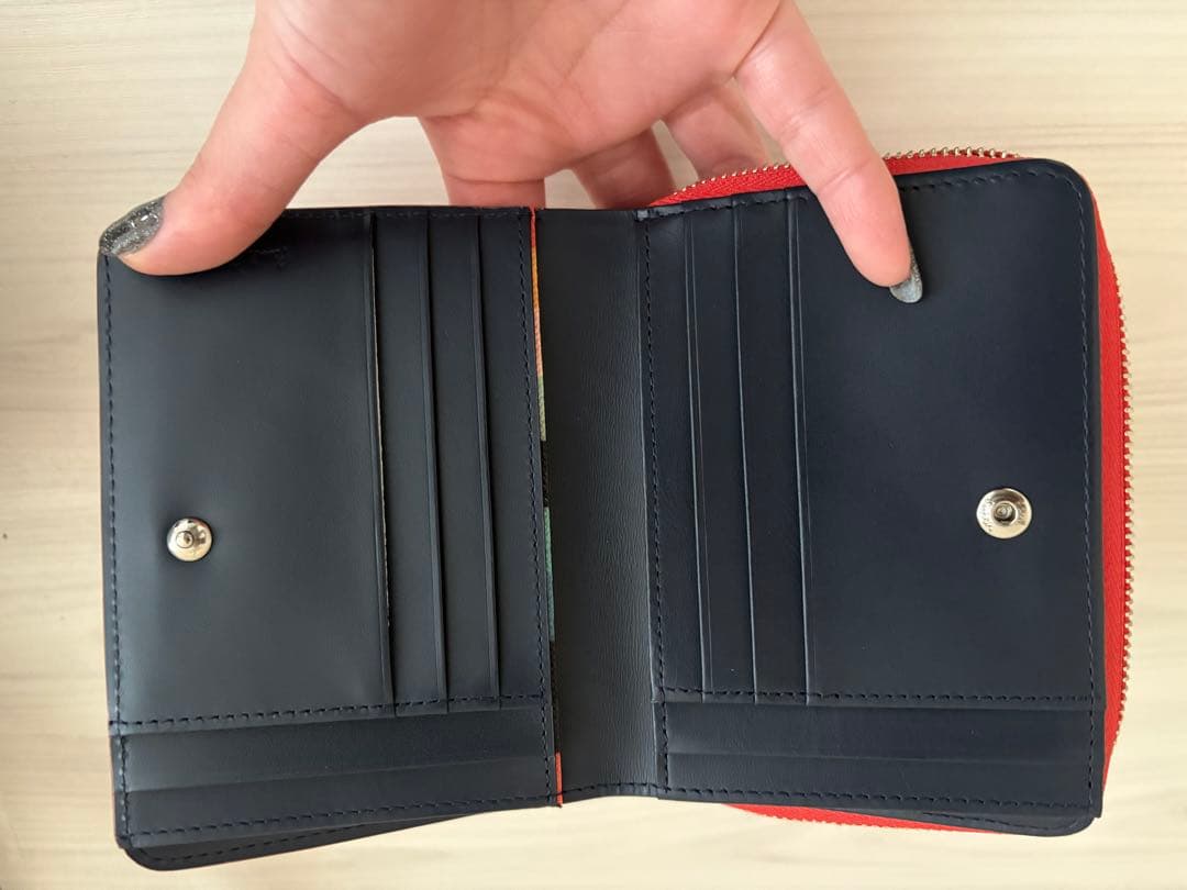 Paul Smith レッド 二つ折り財布