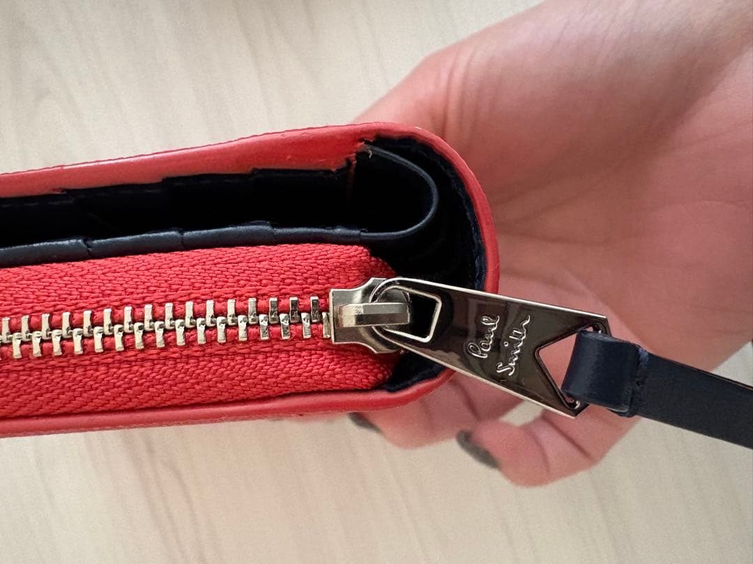 Paul Smith レッド 二つ折り財布