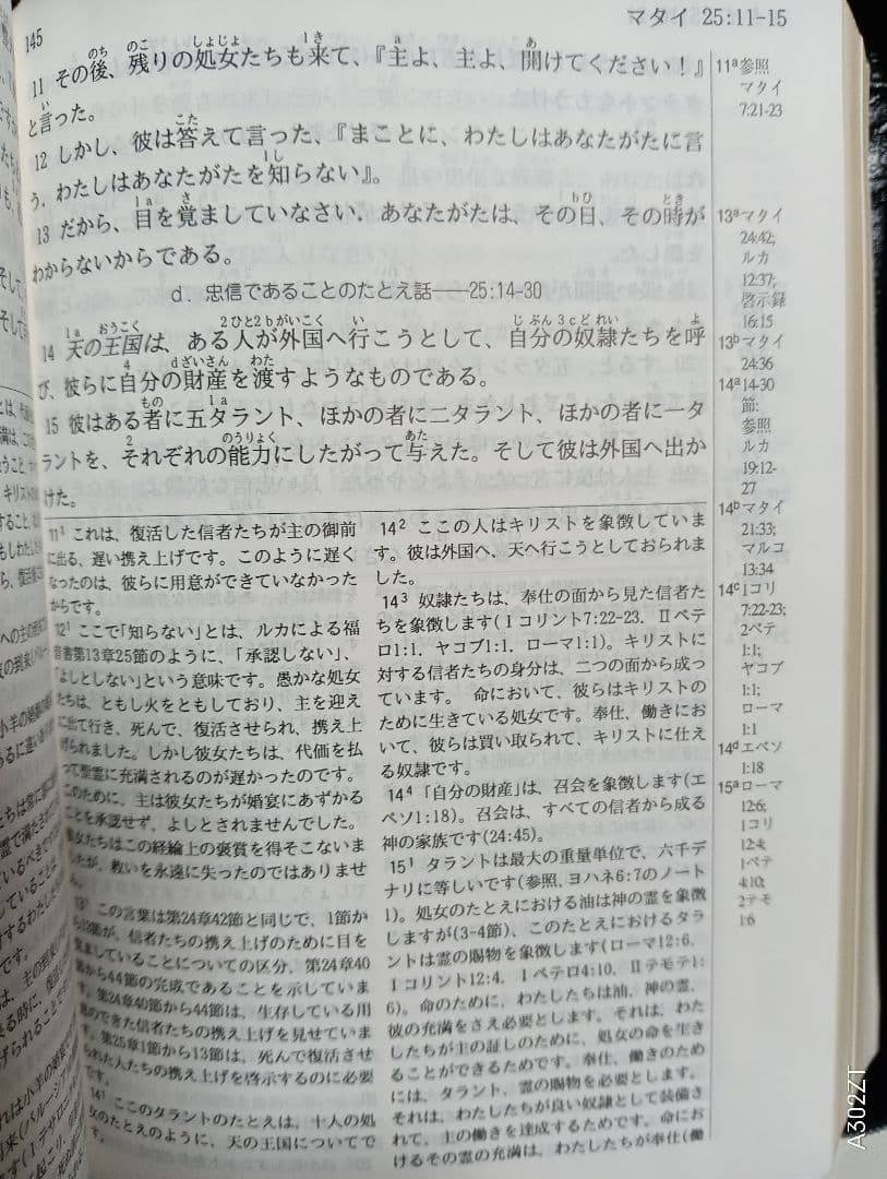 ■新約聖書 回復訳 　革装 三面金縁　ジッパーケース入り