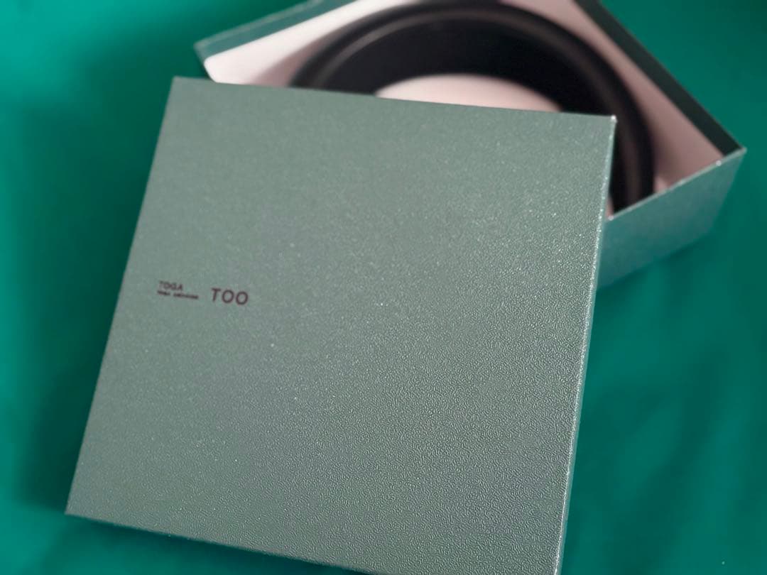 TOGA TOO Leather headband 1 トーガ ヘアバンド