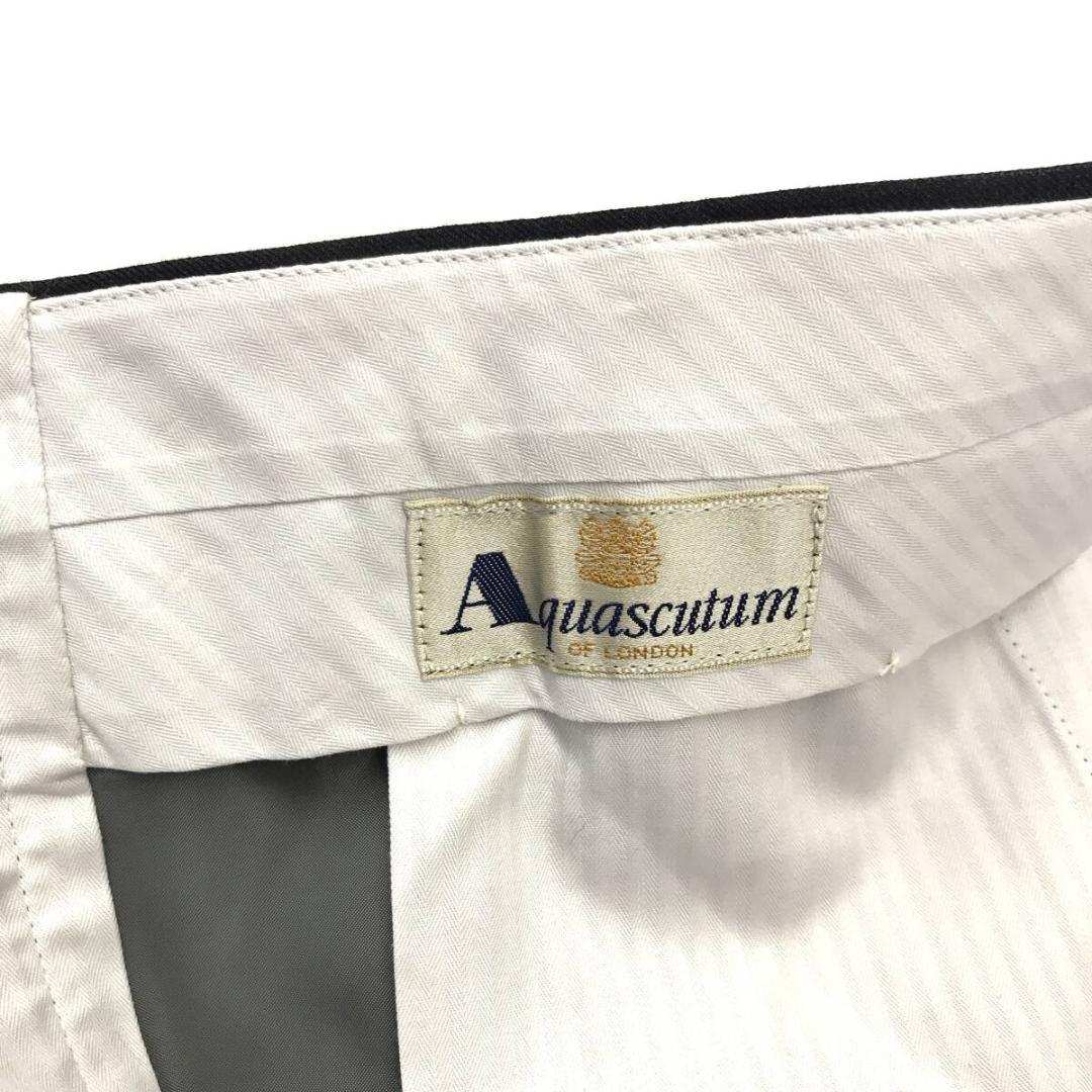 Aquascutum : シングルセットアップスーツ ジャケット＆パンツ