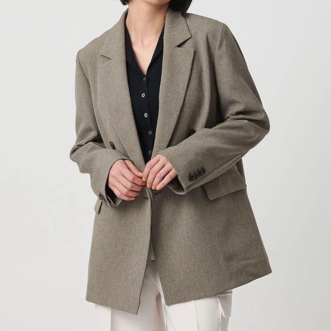 BEAUTY&YOUTH UNITED ARROWS ダブルジャケット グレー