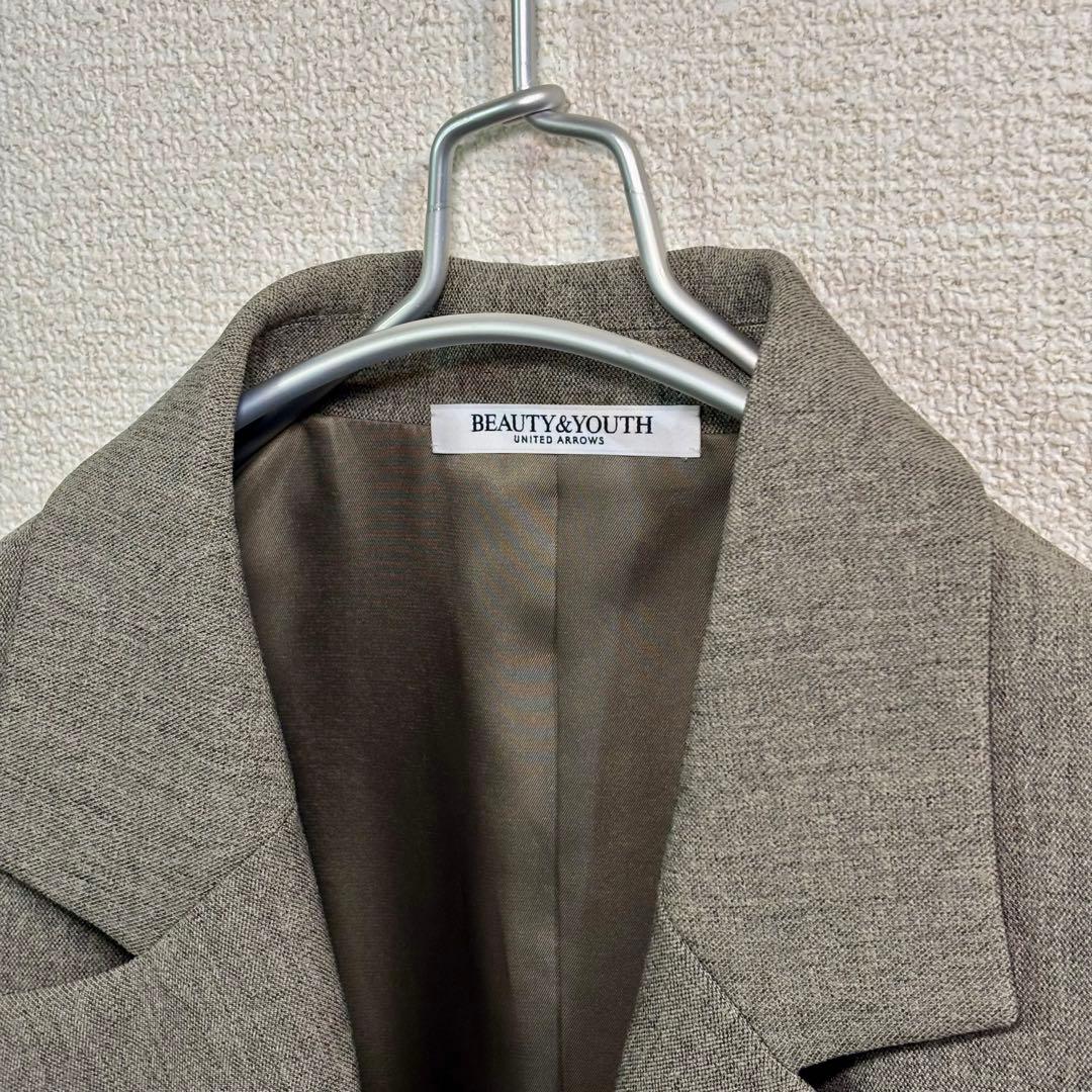 BEAUTY&YOUTH UNITED ARROWS ダブルジャケット グレー