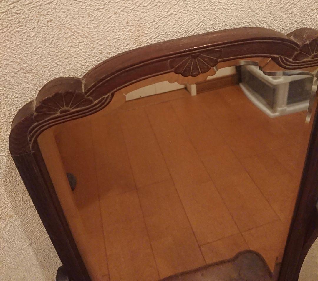 アンティーク家具　大正ロマン　上品でおしゃれな古い鏡台