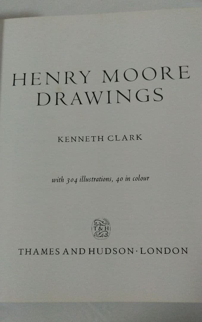 洋書 ヘンリー・ムーア ドローイング Henry Moore Drawings