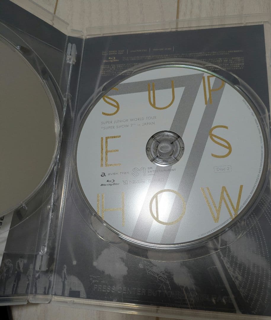 SUPER SHOW 7 BluRay2枚入 特典付