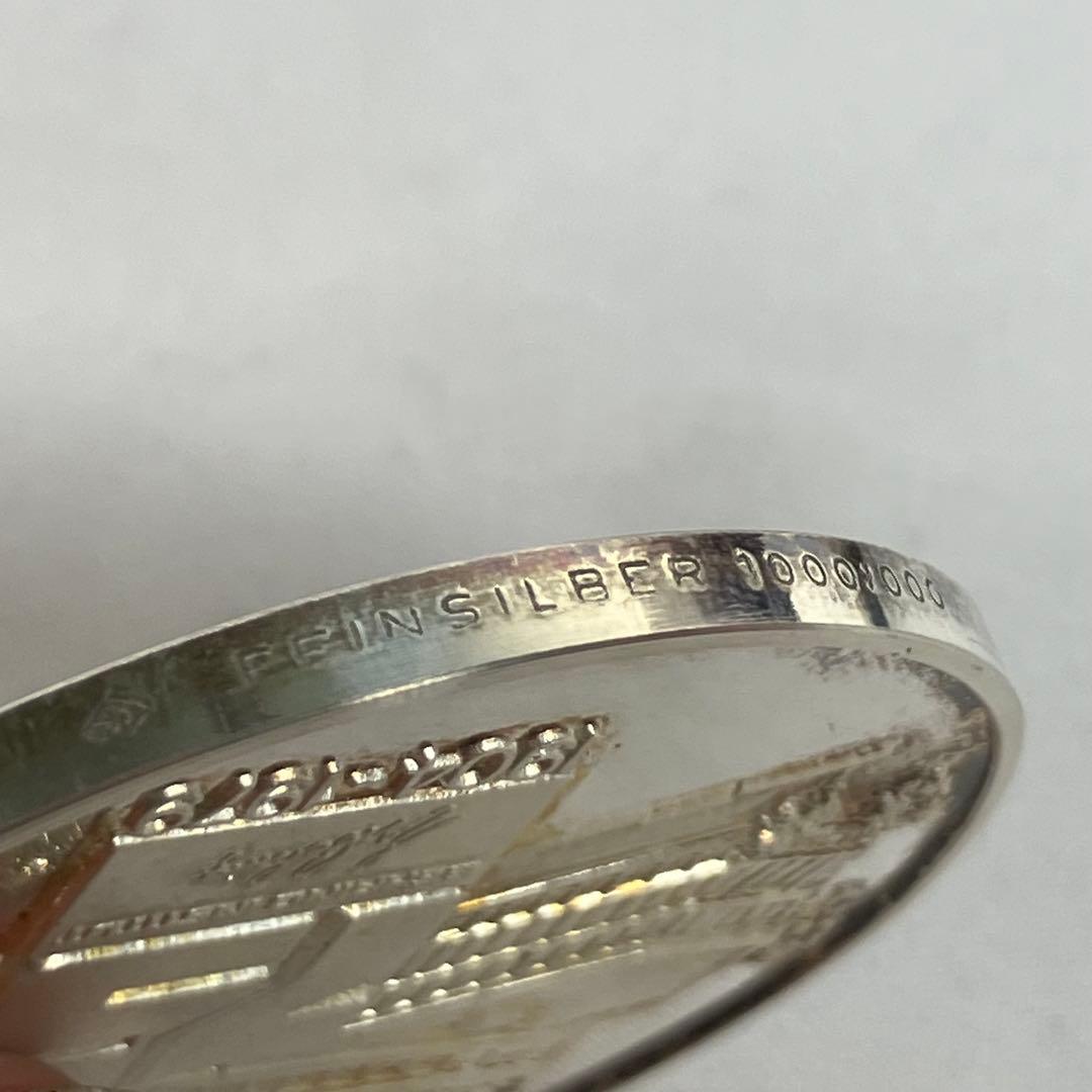 エミール・フォン・ベーリング　銀貨　記念硬貨　silver 約44.9g