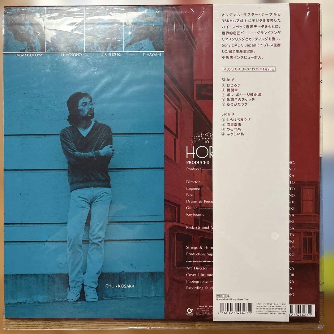小坂忠 ほうろう クリアレッド 2nd Press