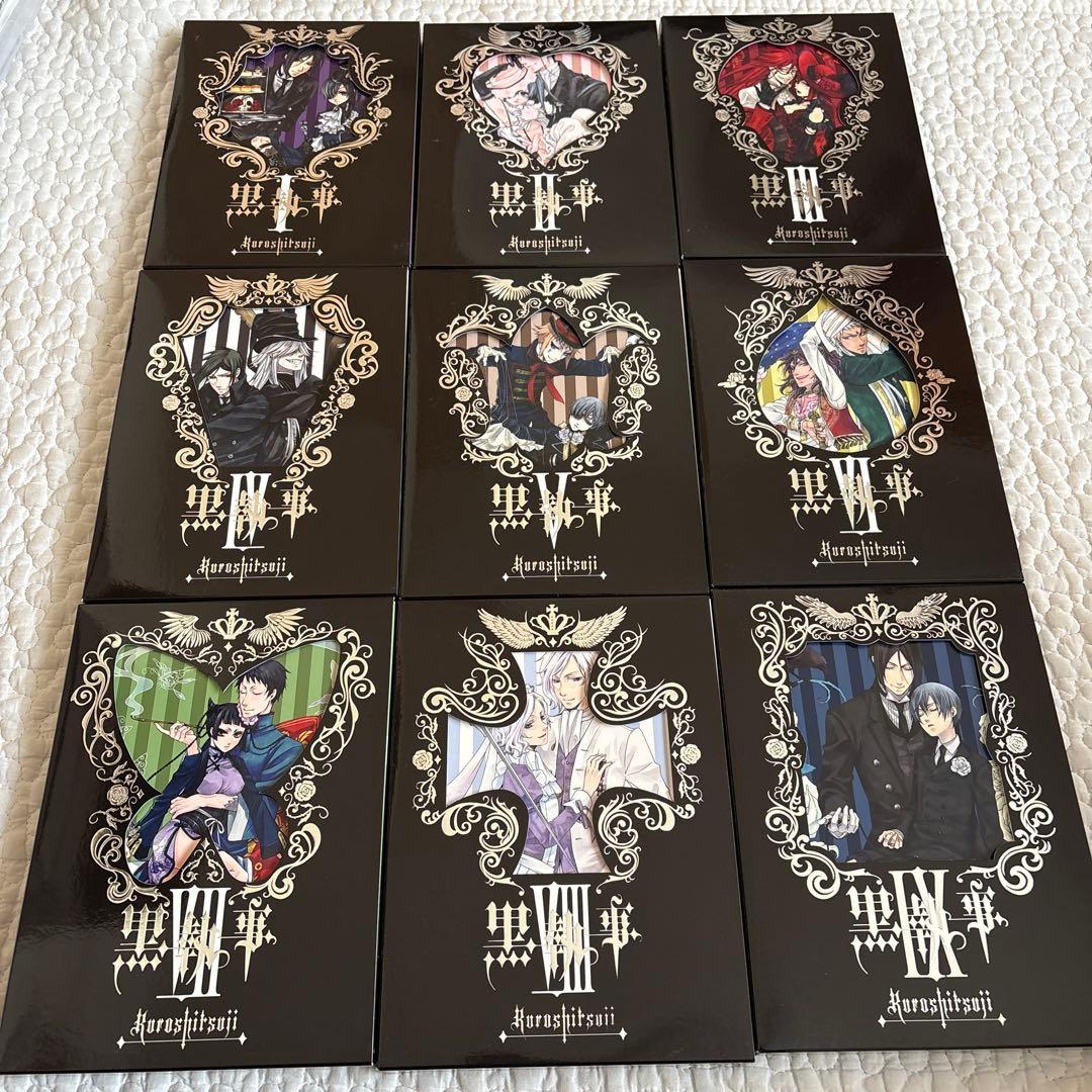 【完全生産限定版】【美品】黒執事 1期 全9巻 DVD セット