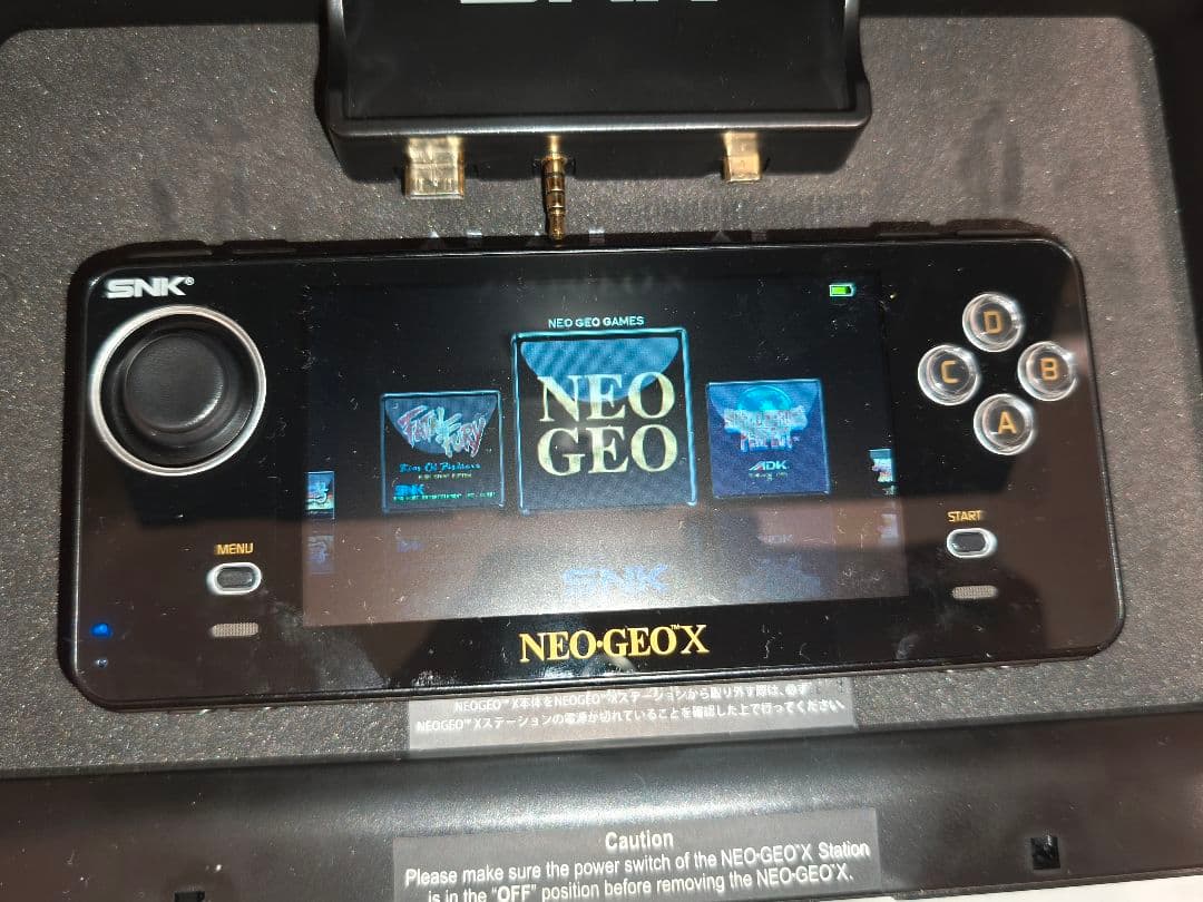 C*t様 NEOGEO X GOLD ENTERTAINMENT SYSTEM