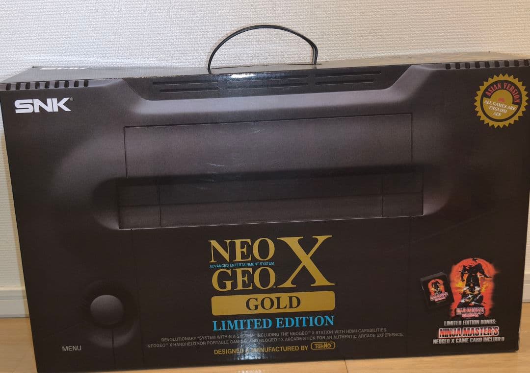 C*t様 NEOGEO X GOLD ENTERTAINMENT SYSTEM