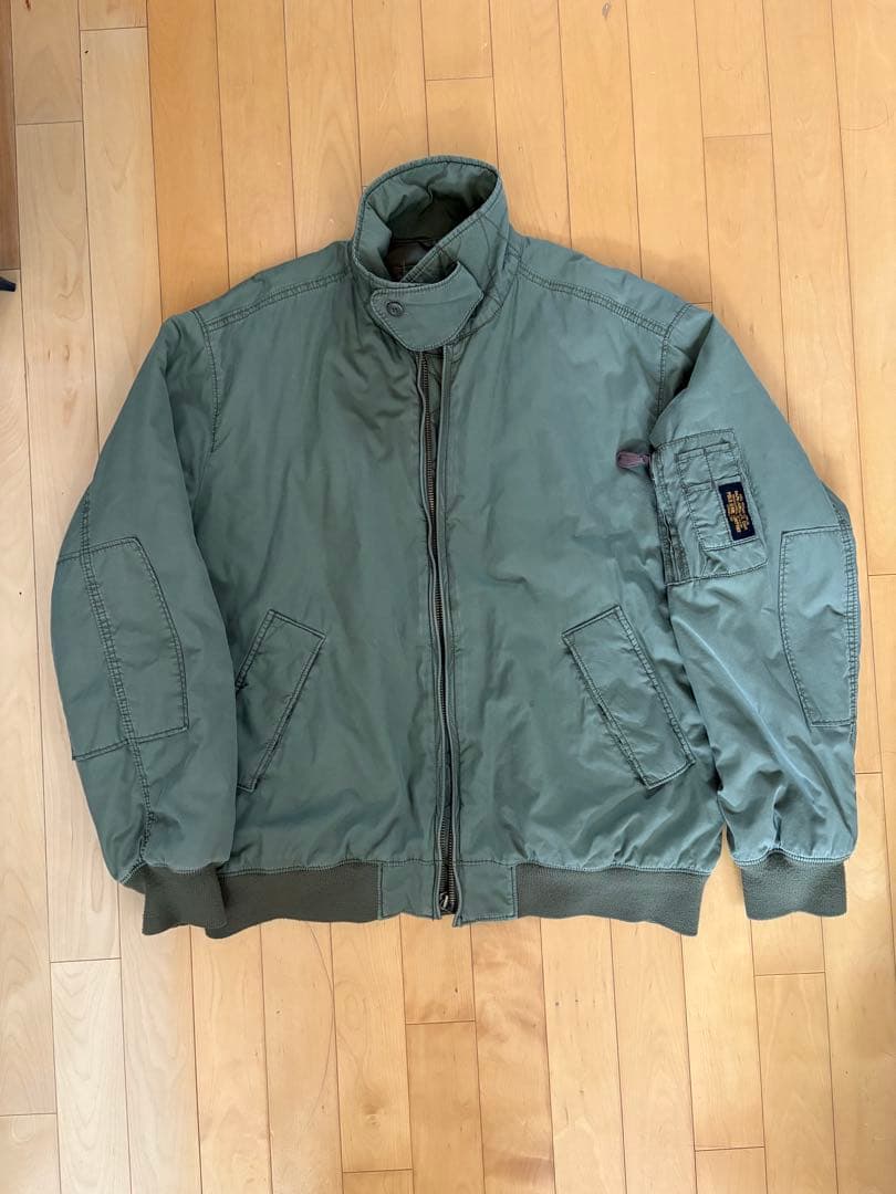 90s polo jeans MA-1 フライトジャケット