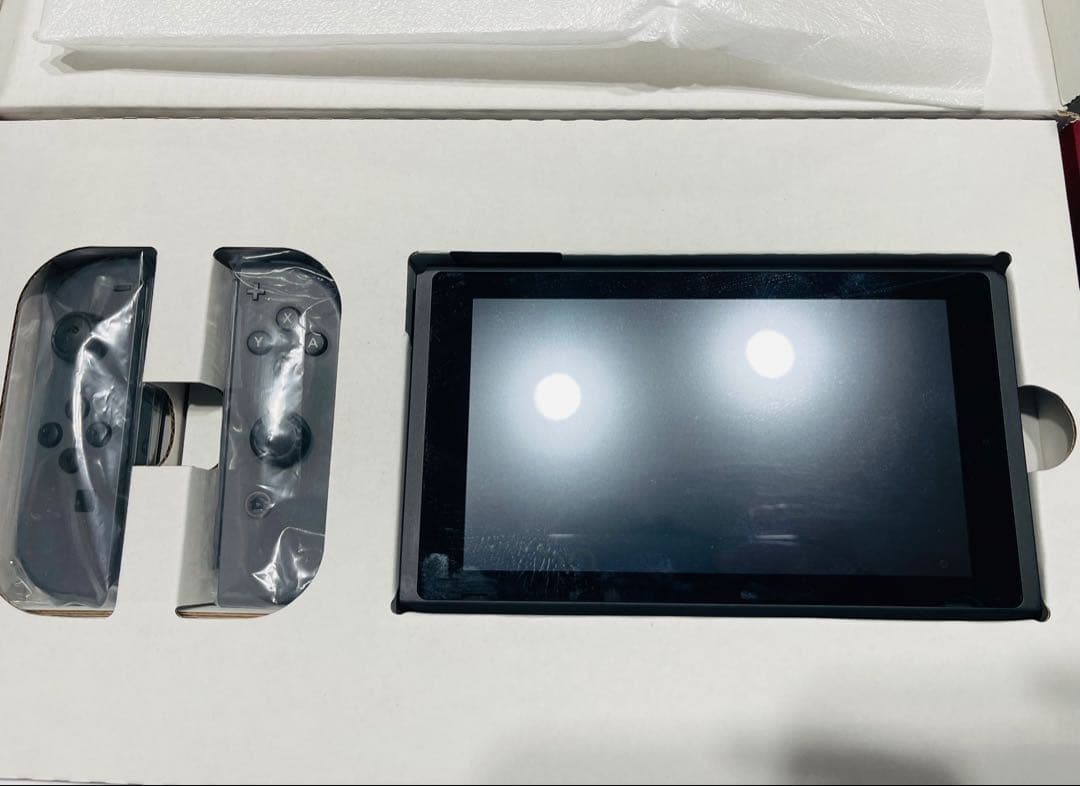 Nintendo Switch グレー本体　カラオケマイク2本