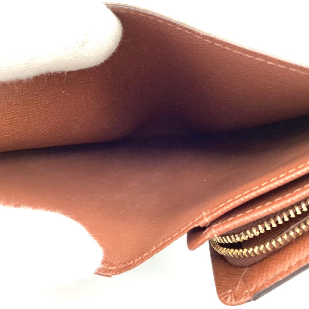 極美品　ルイヴィトン　モノグラム　L字トレゾール　定番　人気　メンズ　レディース