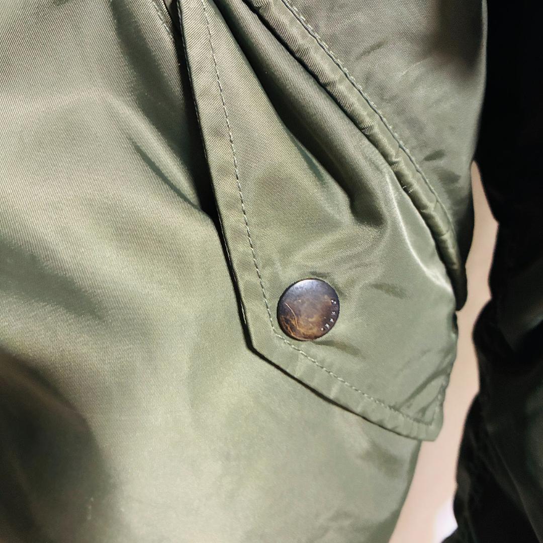 DIESEL ボンバージャケット MA-1 カーキ Sサイズ