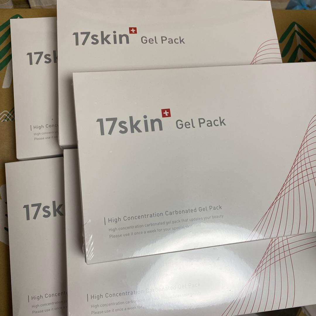 17skin Gel Pack 高濃度炭酸ジェルパック5箱