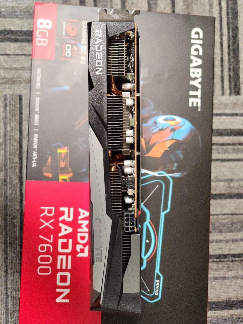 グラフィックボード・グラボ・ビデオカード GIGABYTE RX 7600 8GB OC