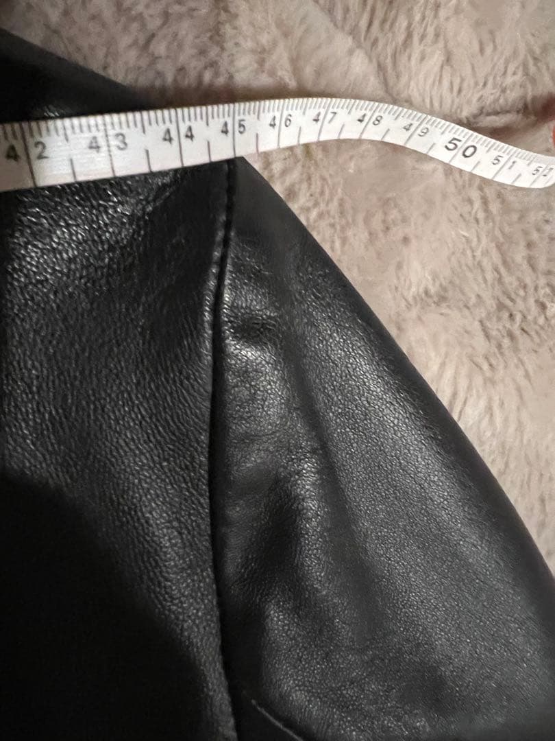 ディオールオム　dior homme サイズ48 レザージャケット　国内正規品