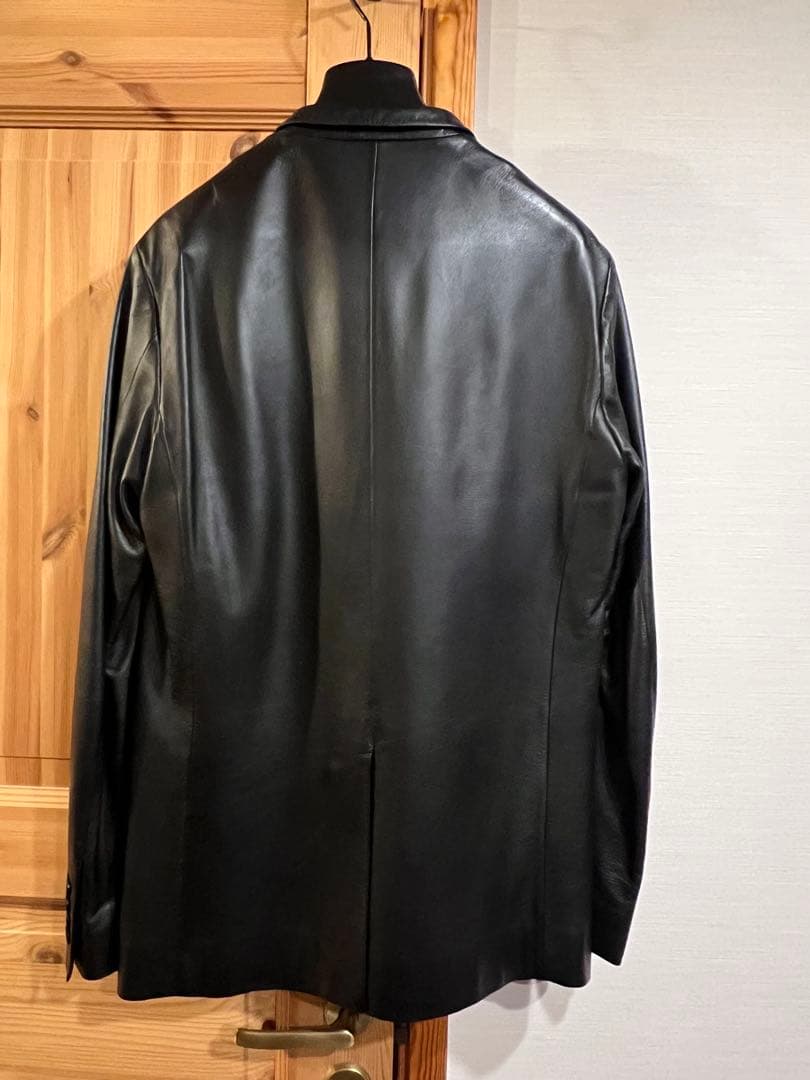 ディオールオム　dior homme サイズ48 レザージャケット　国内正規品